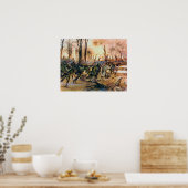 Harlem Hell Fighters Séchault H. Charles McBarron  ポスター (キッチン)