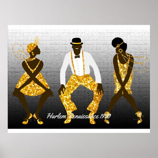 Harlem Renaissance 1920 ポスター (正面)