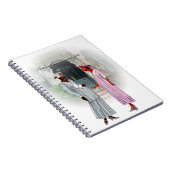 Harlem Renaissance Conversation – 1922 Watercolor  ノートブック (右側)