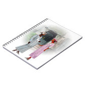 Harlem Renaissance Conversation – 1922 Watercolor  ノートブック (左側)