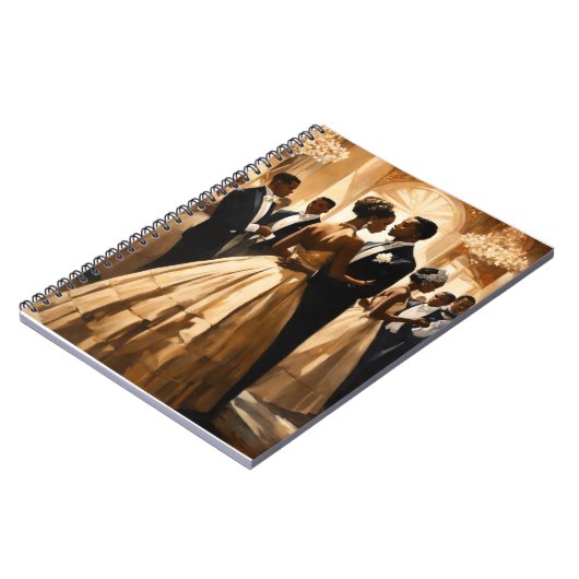 Harlem Renaissance Cotillion ノートブック (左側)