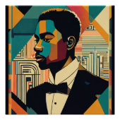 Harlem Renaissance Vintage ポスター (正面)