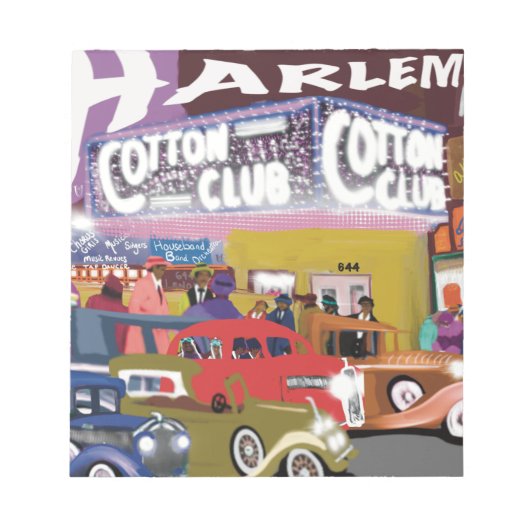 Harlem Roaring 20!sメモ帳 ノートパッド (正面)