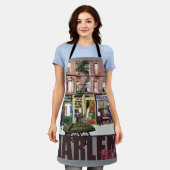 HarlemBizBoomエプロン – 調理師、作成、祝 エプロン (着用した状態)