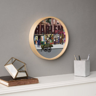 HarlemBizBoom_Clock 壁時計