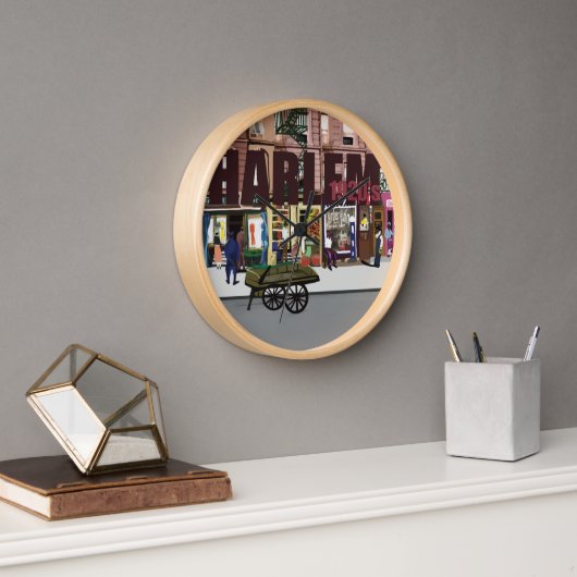 HarlemBizBoom_Clock 壁時計 (オフィス)