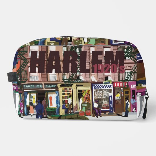 HarlemBizBoom_Toiletryバッグ ドップキット (正面)