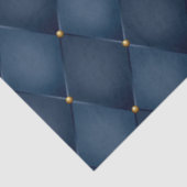 Harlequinダイヤモンドダークブルーのデコパージュ 薄葉紙 (詳細)