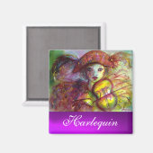 HARLEQUINパープルアメジスト マグネット (正面/裏面)