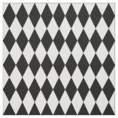 Harlequin白黒ダイヤモンドパターン ファブリック (見本)