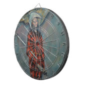 Harlequin (ジョーカー) (by Paul Cemanne) ダーツボード (正面右)