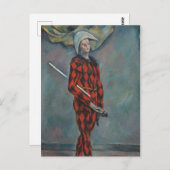 Harlequin （ジョーカー） (by Paul Cemanne) ポストカード (正面/裏面)