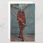 Harlequin （ジョーカー） (by Paul Cemanne) 便箋 (正面/裏面)