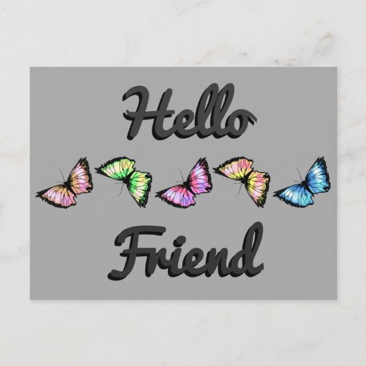 『Harlequin』（ハローフレンド） ポストカード (正面)