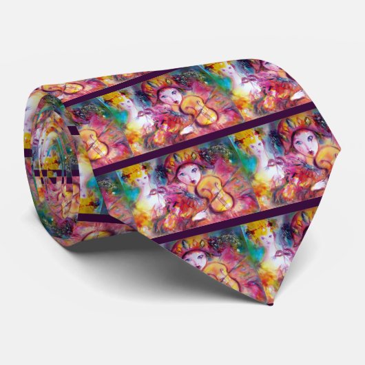 HARLEQUIN AND COLOMBINA ネクタイ (ロール)