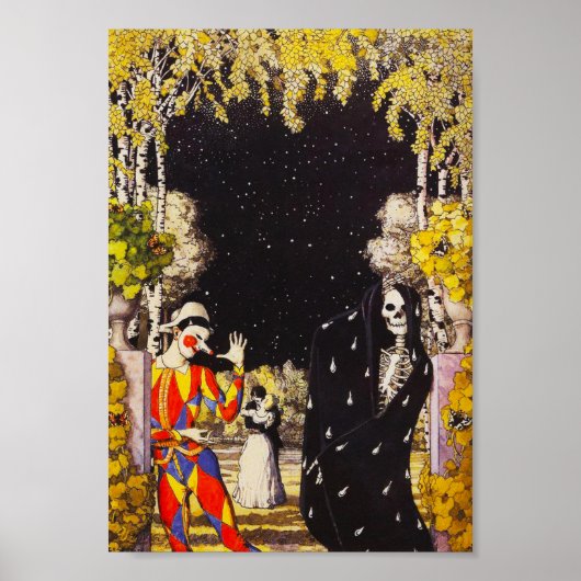 Harlequin and Deathポスター ポスター (正面)