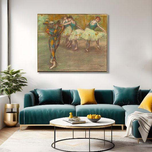 Harlequin Dance, Degas ポスター