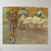 Harlequin Dance, Degas ポスター (正面)