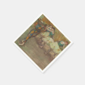 Harlequin Dance, Degas Art スタンダードカクテルナプキン (角)