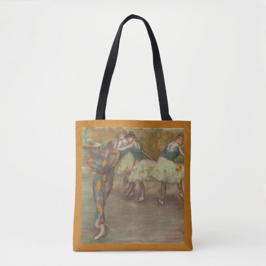 Harlequin Dance, Degas Art トートバッグ (正面)