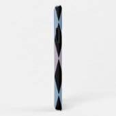 Harlequin Diamond Pattern – 青と埃の多い薄紫 Case-Mate iPhoneケース (裏面/右)