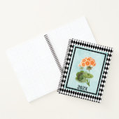 Harlequin Framed Geranium Botanical Garden Bullet ノートブック (内部)