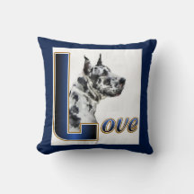 Harlequin Great Dane Art Gives