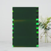 Harlequin Green Gothic文房具 便箋 (スタンド正面)