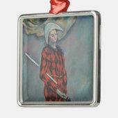 Harlequin (Joker) (by Paul Ceczanne)セラミックのオルネーム メタルオーナメント (左)