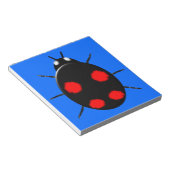 Harlequin Ladybirdメモ帳 ノートパッド (アングル)