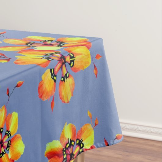 Harlequin Tricolor園芸花 テーブルクロス (インサイチュ)