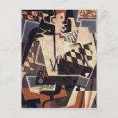 Harlequin with a Guitar, 1917 ポストカード (正面)