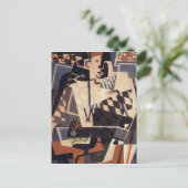 Harlequin with a Guitar, 1917 ポストカード (スタンド正面)