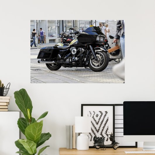 Harley ポスター (ホームオフィス)