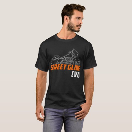 Harley-Davidson CVO Street Glide FLHXSE 2020-2022 Tシャツ (正面フル)