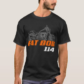 Harley-Davidson FXFBS Softail Fat Bob 114 2018-24 Tシャツ (正面)