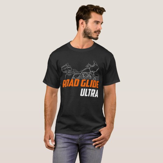 Harley-Davidson Road Glide Ultra FLTRU 2016 Tシャツ (正面フル)