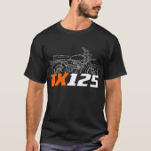 Harley-Davidson TX 125 1973 Tシャツ (正面)
