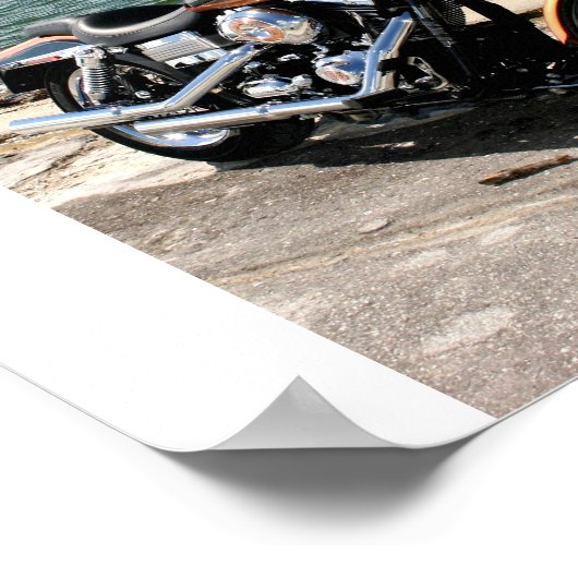 Harley Pics 040 ポスター (角)