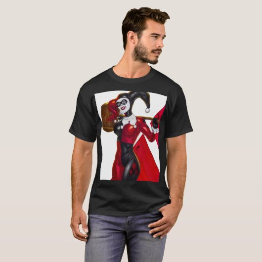 Harley Quinn ~ harleen quinzel Tシャツ (正面フル)