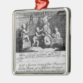 「Harlotのための予約購読のチケット メタルオーナメント (左)