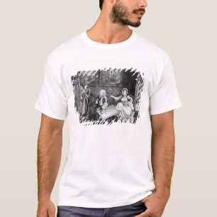 Harlotの進歩、プレートIIの口論 Tシャツ