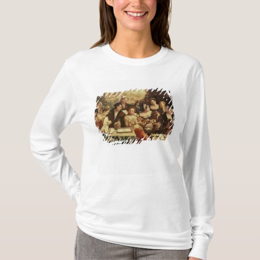 Harlotsと楽しんでいる放蕩な息子 Tシャツ (正面)