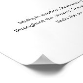 HARLOWおしゃぶり狩りベビーシャワーゲームサイン ポスター (角)