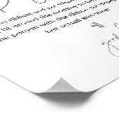 HARLOWどのように彼女の腹の赤ちゃんシャワーゲーム大きい ポスター (角)