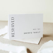 HARLOWの結婚予約5x7折り畳みカード プログラム