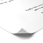 HARLOWアドバイスとウィズ結婚ズのサイン ポスター (角)