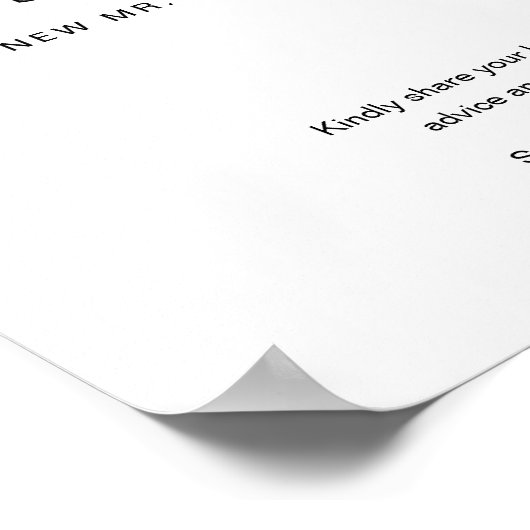 HARLOWアドバイスとウィズ結婚ズのサイン ポスター