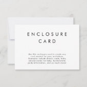 HARLOWエンクローモダンミニマルションカード サンキューカード (正面)