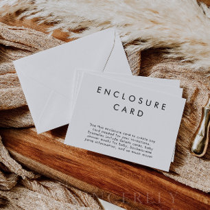 HARLOWエンクローモダンミニマルションカード サンキューカード